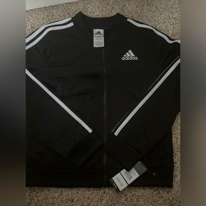 girls adidas zip up
